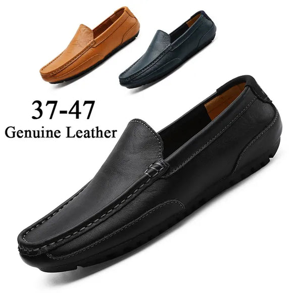 Men Leather Luxury Trendy Loafers