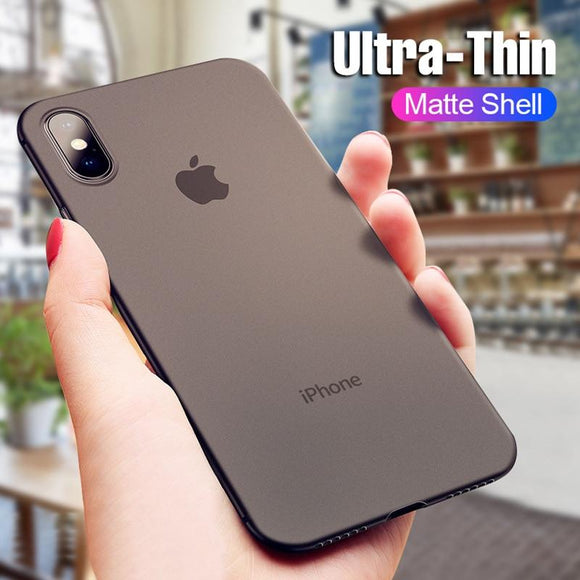 Full Ultra Thin Shockproof Business Protect Case For IPhone X XS Max XR-new