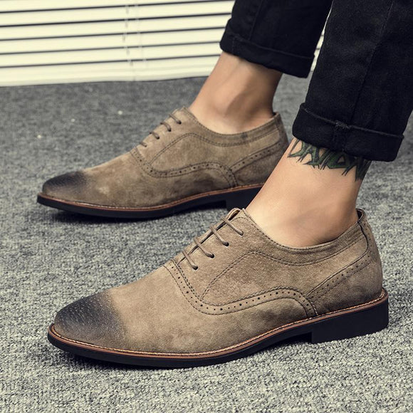 Faux Suede Casual Classic Lace Up Shoes( 💥Over $89+ ,Code SAVE10🛒)