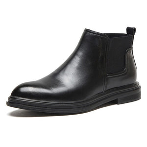 Men‘s Winter Chelsea  Leather Ankle Boots