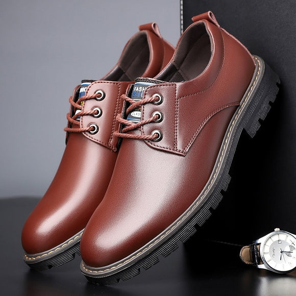 New Men Leather Brogue Shoes ( 💥 $10 OFF OVER $89 🛒)
