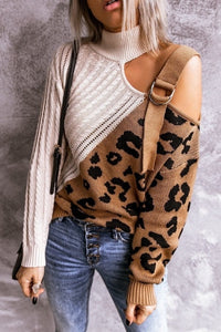 Women Pullover Turtleneck Sweater