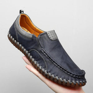Men Cow Leather Driving Loafers