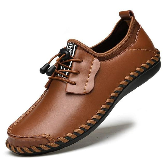 Men Casual Leather Moccasins Shoes
