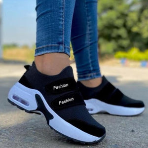 Women Platform Solid Color Sneakers
