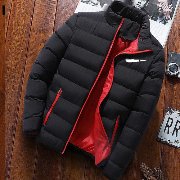 Men Winter Casual Down Jacket (The Actual Product Has A Logo)