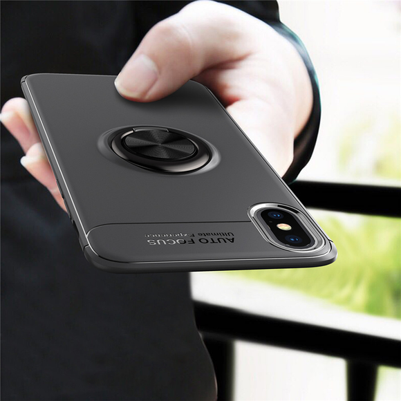 Magnetic Ring Stand Ring Car Holder Cover For iPhone XR XS XS Max 8 plus