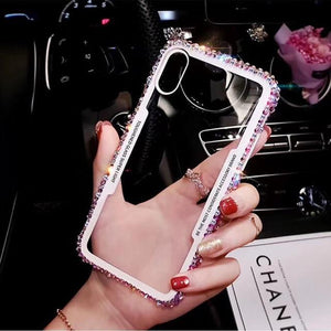 Ultra Thin Heavy Duty Tempered Glass Phone Case For iPhone X XS XR XS MAX 8 7 6S 6 Plus