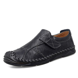 Men Genuine Leather Loafers Breathable shoes