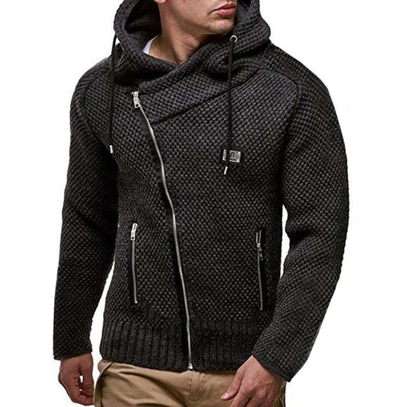 Men Casual Zipper Cardigan Sweaters