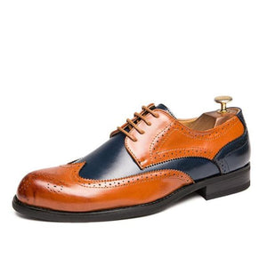 Men British Oxfords Leather Shoes ( 💥 $10 OFF OVER $89 🛒)