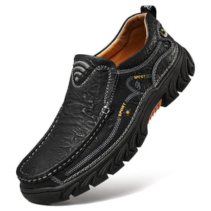 Men's  Genuine Leather Waterproof Hiking Shoes