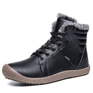 Super Warm Unisex Leather Snow Boots ( 💥Over $89+ ,Code SAVE10🛒)