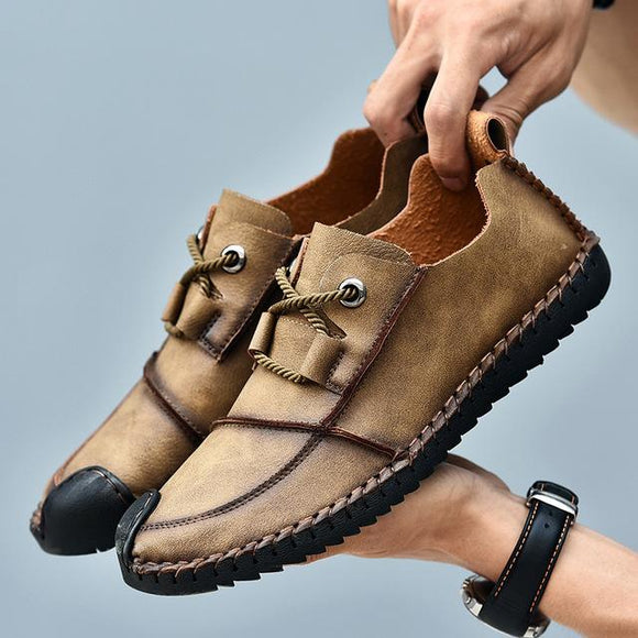 Slip On Brown Luxury Brand Boat Shoes( 💥Over $89+ ,Code SAVE10🛒)