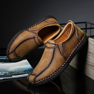 Slip On Brown Luxury Brand Boat Shoes( 💥Over $89+ ,Code SAVE10🛒)