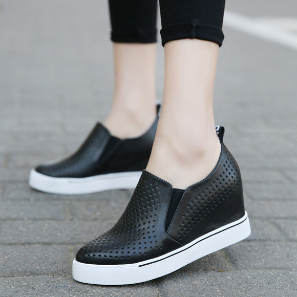 Women Mesh Breathable Heightening Shoes