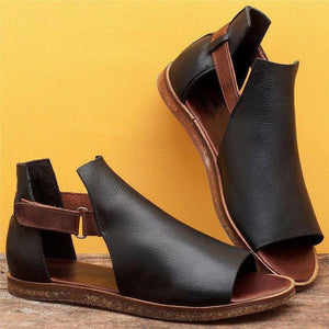 Women New Retro Roman Flat Sandals ( 💥Over $89+ ,Code SAVE10🛒)