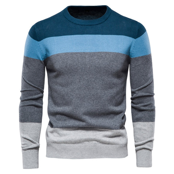 Men Casual Cotton Slim Fit Sweaters  ( 💥Over $89+ ,Code SAVE10🛒)