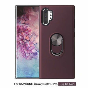 New Samsung Note 10 Case - Thin Soft Ring Kickstand Cover Case For Samsung Series(BUY 2 GET 5% OFF,BUY 3 GET 10% OFF)