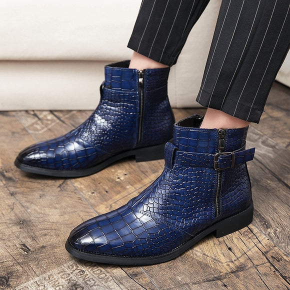 Men British Style Chelsea Boots
