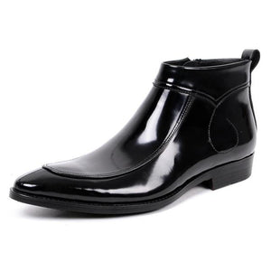 Men Genuine Leather Rome Style Ankle Boots