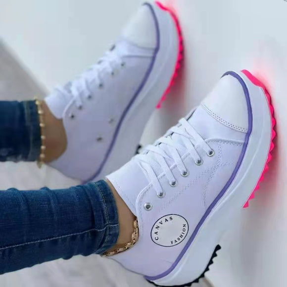 Women High Top Trainers Sneakers