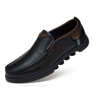 Men Genuine Leather  Breathable Shoes