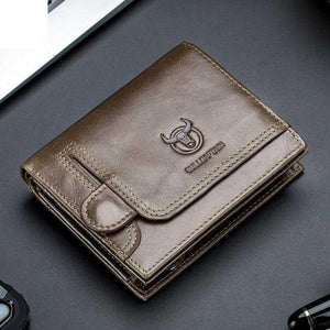 Genuine Leather Men Designer Wallet