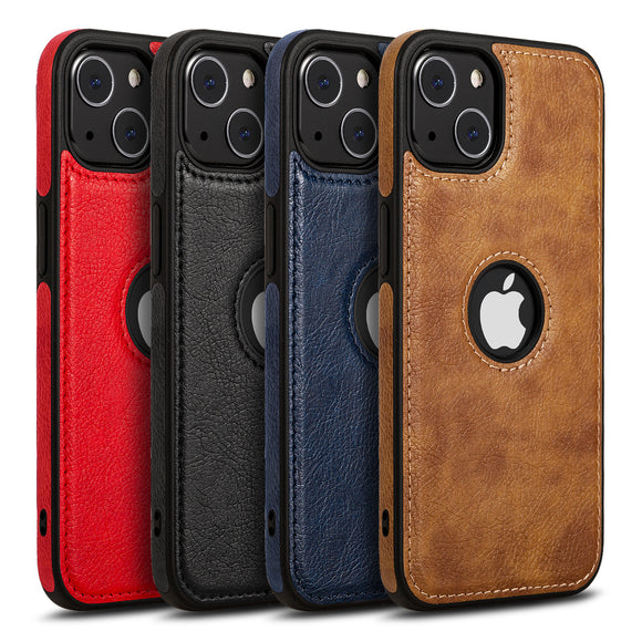 Leather Texture Stitching For iPhone13 Pro Max Phone Case Protective Cover Soft Case