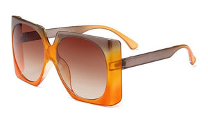 Square Oversized Sunglasses Vintage Shades