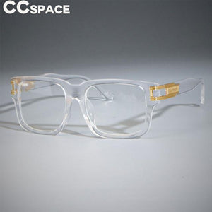 Women and Men Oversized Transparent Vintage Glasses