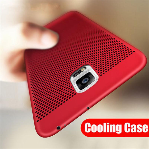 Luxury Ultra Thin Shockproof Heat Dissipation Case For Samsung Galaxy S8 S9 S10 Plus Lite S6 S7 Edge