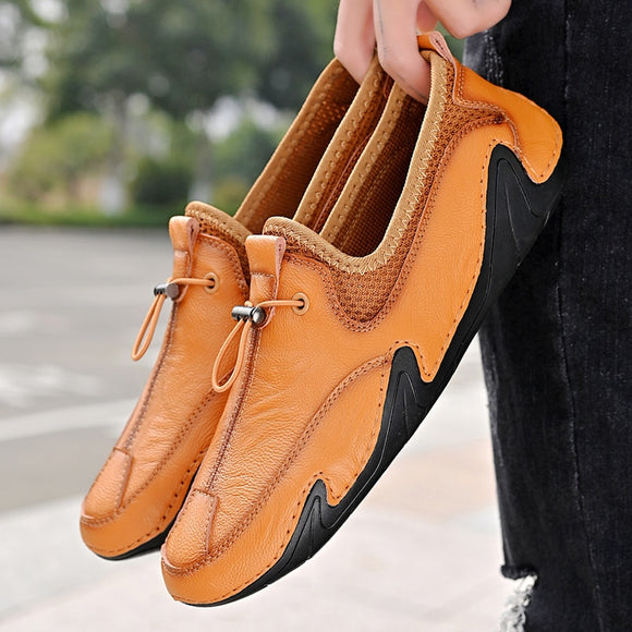Men Casual Slip-on Leather Shoes