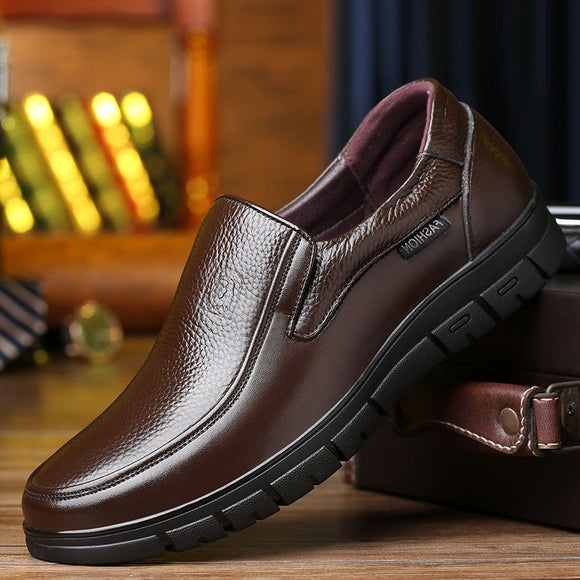 Increasing Men Genuine Leather Loafers