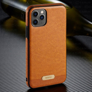 iPhone Case - Luxury PU Leather Back Ultra Thin Case Cover For iPhone 11 11pro 11 pro max MAX X XR XS 8 7 6plus