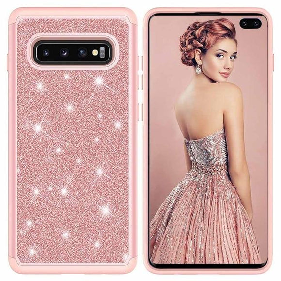 Phone Case - Bling Glitter Phone Case for Samsung Galaxy S10 S9 S8 Plus