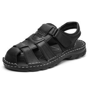Men Non-Slip Leather Beach Sandals ( 💥Over $89+ ,Code SAVE10🛒)