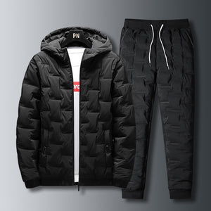 Men Thick Windproof Tracksuit Sets