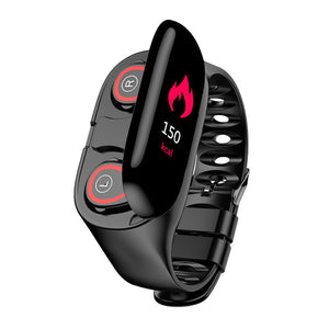 Wireless Bluetooth Earphone With Heart Rate Monitor