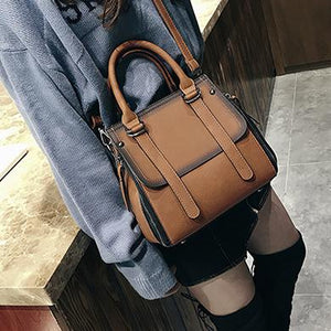 Vintage Handbags 2019 Female Brand Leather Casual Handbag