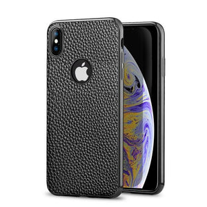 Luxury Ultra Thin Shockproof Armor Texture Soft Case For iPhone X XR XS Max 6 6s 7 8 Plus