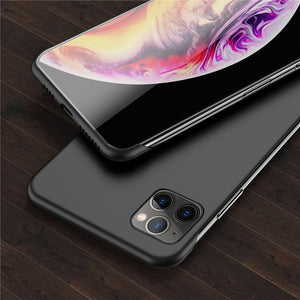 Luxury Slim Matte Borderless Shockproof Business Protect Case For IPhone X XS Max XR 6 6s 7 8