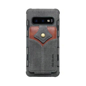 Military Card Slots Shockproof Ultra Thin Anti-knock Cases For Samsung S10e S10 Plus Note 9 8 S9 S8 Plus S7 Edge