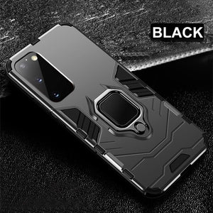Luxury Shockproof Holder Magntic Ring Case For Samsung Galaxy S20 S10 Plus Note 10 Pro S10e S20 Ultra 5G
