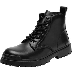 Men British Style Leather Boots