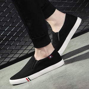 Summer Mens Canvas Lazy Shoes