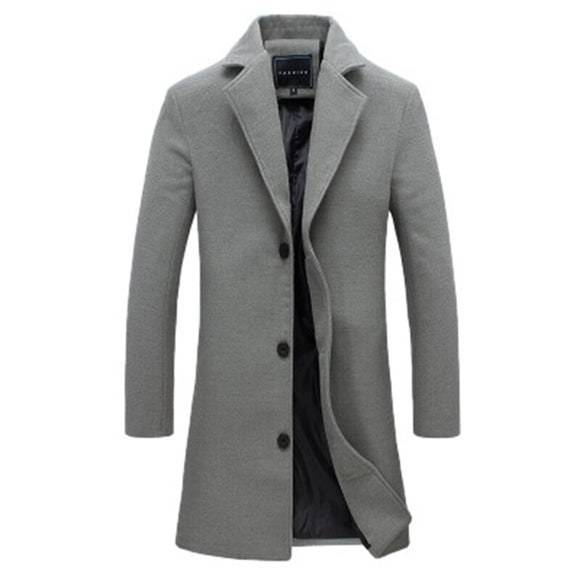 Men Fashion Slim Fits Coats ( 💥Over $99+ ,Code SAVE10🛒)