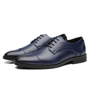 Men Leather Casual Oxfords