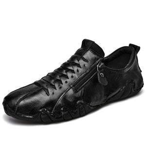 Men Leather Soft Driving Shoes