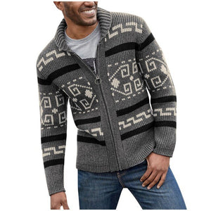 Men Fashion Winter Windbreaker Sweater